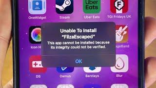 SOLVED: “ This App Cannot Be Installed Because Its Integrity Could Not Be Verified iOS 16 “