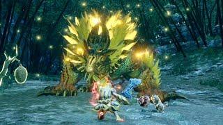 Monster Hunter Rise - Apex Zinogre Boss Fight (Solo / Dualblades)