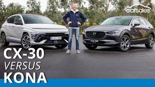 2023 Hyundai Kona v Mazda CX-30 Comparison | All-new Korean small SUV takes on one of Japan’s finest