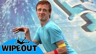 Jack gets dismantled by the   | Total Wipeout Official | Clip