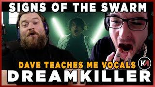 How does he scream like that?! Dave Simonich talks vocals! Signs of the Swarm "Dreamkiller"