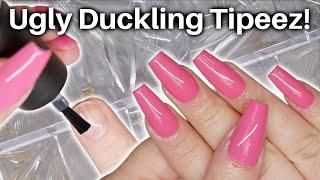 FULL COVERAGE TIP APPLICATION! | Using Ugly duckling Tipeez | Using Gel & How to Apply Press Ons!
