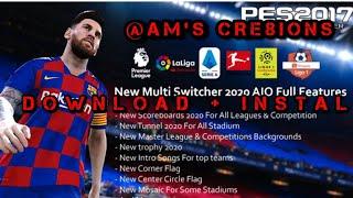 PES 2017  MultiSwitcher 2020 || Download & Install || Micano4u