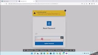 Tutorial 8 - New Password & Confirm Password Validation.