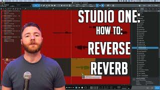Studio One: Using Event FX to make Reverse Reverb