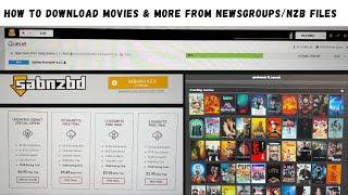 How To Download From Newsgroups/NZB Files