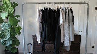 My minimalist closet (tour!)