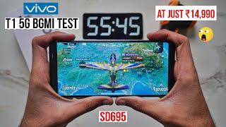 Vivo T1 5G Pubg Test, Heating and Battery Test | At Just ₹14,990 