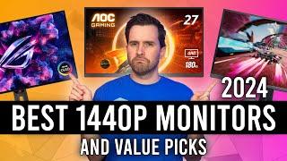 Best 1440p Gaming Monitors of 2024 [November Update]