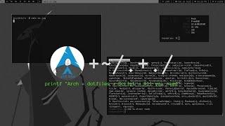 Arch Linux + Dotfiles + Installer Script (everyone needs this)