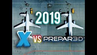 X-PLANE 11 VS P3D V4  2019