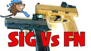 Sig XTEN COMP 10mm vs FN 510 MRD 10mm: Which is the Better Pistol?