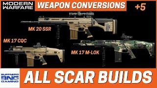 All SCAR Weapon Conversions - Call Of Duty Modern Warfare