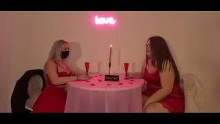 Two Girls Farting at Dinner Time in Hotel