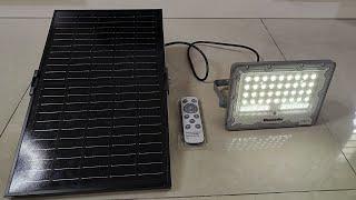 Unboxing Hannochs LED Floodlight Solar - Lampu Sorot Tenaga Surya #solarenergy #hannochs #light