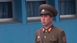 North Korean and south koreans Soldiers In DMZ Panmunjom North Korea