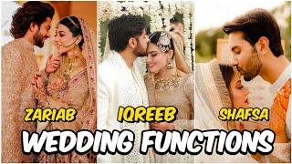 IQREEB Wedding Functions | SHAFSA Wedding Functions | ZARIAB Wedding Functions | Enjoy Blossom |