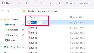 How to Rename PDF Files in Bulk - According to The Contents (A-PDF)