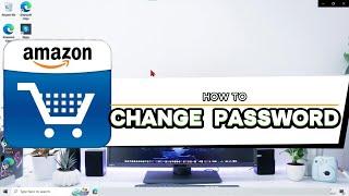 How To Change Password  Amazon Shopping On Computer