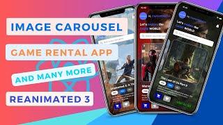 Image Carousel | Game Rental App | React Native | ReAnimated 3 | Tutorials | CeylonIQApps