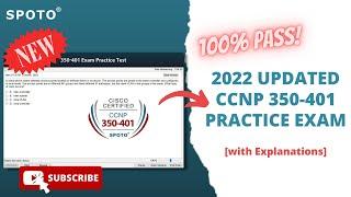 #2022 #CCNP 350-401 Exam Q&As Changed! | SPOTO Latest Dumps Updated | 2022 #Free CCNP 350-401