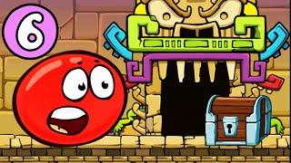 КРАСНЫЙ ШАР в поисках сокровищ ЧАСТЬ#6 ИГРА Red Ball на канале Мистер Игрушкин