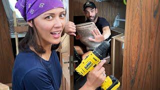 Building a head for living on a SAILBOAT ️ Ep37 – Boat Restoration Project