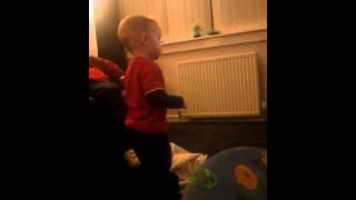Baby dancing to mama do the hump!