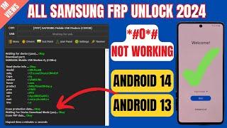 Latest Tool Samsung FRP Bypass 2024 Android 14/13 Latest Security 100000% Working Tool