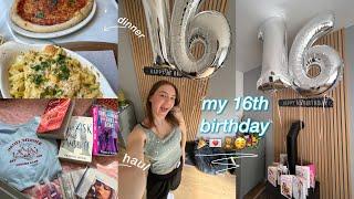 my 16th birthday vlog + haul