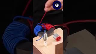 wonderful tricks! free electric with magnets!!#tricks #magnet