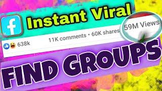 How To Find Auto Approve Facebook Groups*Find Active Traffic Groups*Find FB Groups with  Extensions
