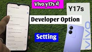 Vivo y17s developer option setting | how to enable developer option in Vivo y17s