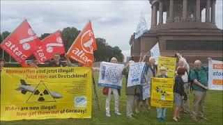 Flag Day “Mayors for Peace” in Berlin - Nukes are now illegal! WorldBeyondWar