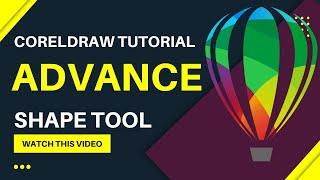 shape tool corel draw | coreldraw shape tool | coreldraw for beginners