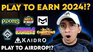 PLAY TO EARN GAMES | PLAY TO AIRDROP 2024!
