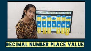 decimal number place value chart