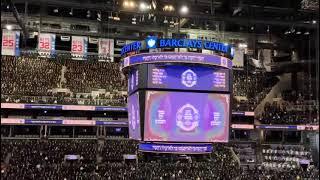 Satmar Rebbe R'Zalman Leib Entering Barclay's Center For the 21 Kislev Event