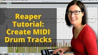 Reaper Tutorial: Create MIDI Drum Tracks With FREE MT Power Drum Kit VSTi