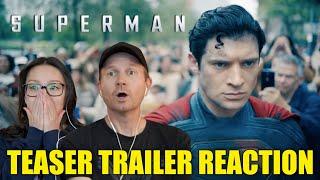 Superman Teaser Trailer | Reaction & Review | DC Comics | James Gunn