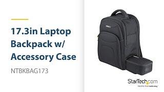 17.3" Tech Backpack with Removable Accessory Organizer Case - NTBKBAG173 | StarTech.com