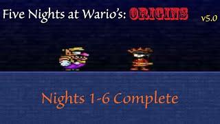 Five Nights at Wario's: Origins (v5.0) | 1988 Mode (Nights 1-6 Complete)