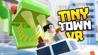 GIANT SNAKE TAKES OVER CITY! - Tiny Town VR Gameplay Part 13 - VR HTC Vive Gameplay