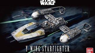 Star Wars Y-Wing Model Kit Review -Bonus Studio Prop Photos