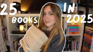 25 books i want to read in 2025 | my 2025 tbr