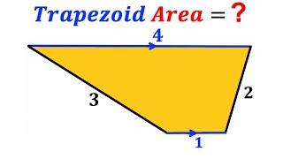 Can you calculate area of the Trapezoid? | (Triangles) | #math #maths | #geometry