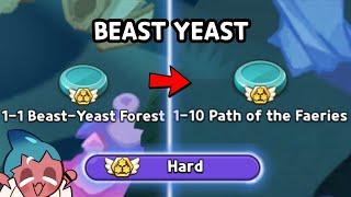 BEAST YEAST HARD 1-1 to 1-10 CLEAR! (crk) 