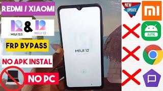 Redmi miui 12/12.5 Frp Bypass| All XIAOMI/REDMI/POCO (REDMI 8, 9a) Google/Frp Lock Remove]Without Pc