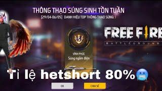 Free fire|hành trình leo top thông thạo súng ngắm điện-#DNTFF