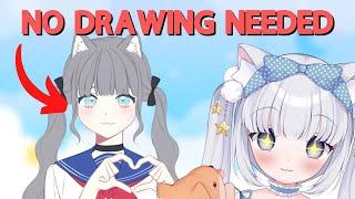How To Make A vTuber Avatar Icon And Model For FREE [QUICK GUIDE]